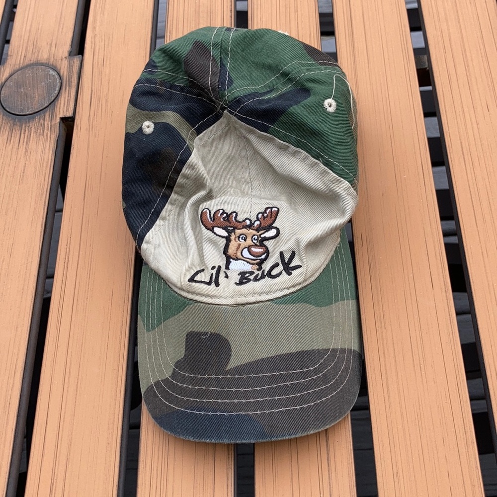 Toddler camo hat